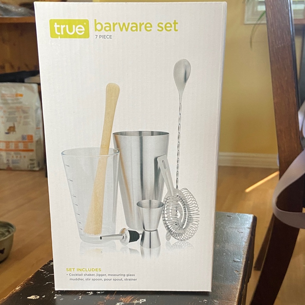 True Barware Set 7-Piece